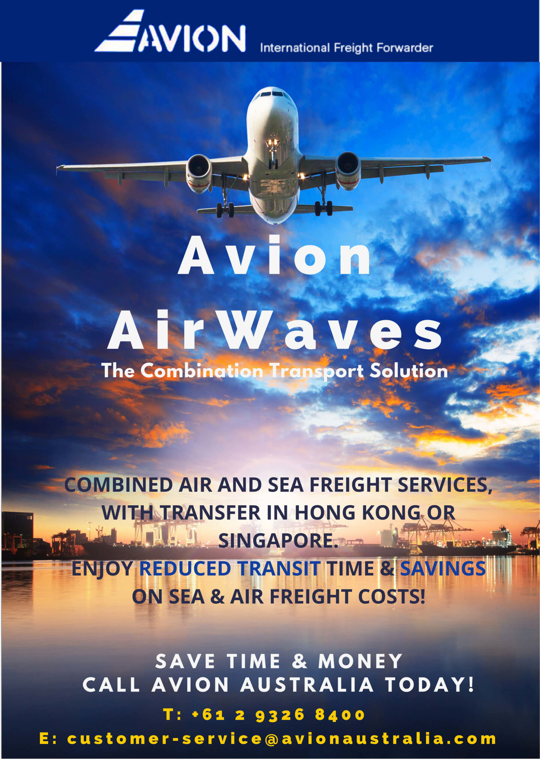 Avion AirWaves-The Transport Solution That Saves You Time and Money.